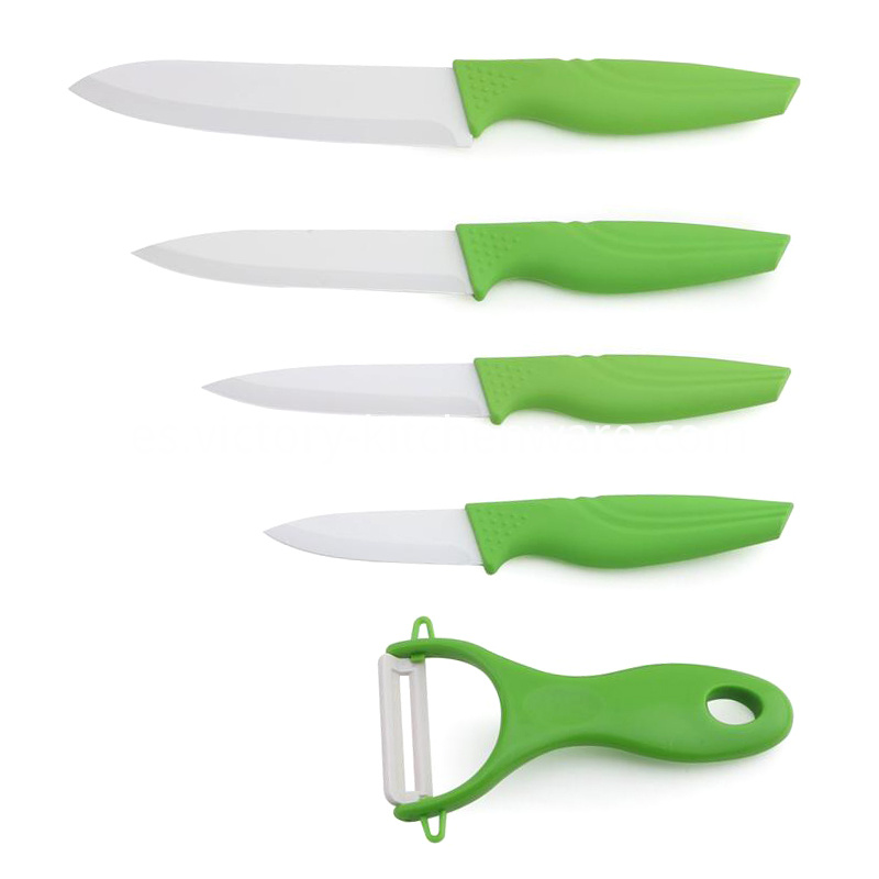 conjunto de cuchillos de cerámica ceramic knife set